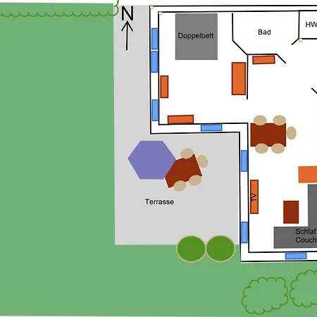 Traumhaft Ruhige Mit Grossem Sued-west Garten In Strandnaehe By Interhome Apartment *